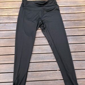 Black Ballet Yoga Exercise Leggings